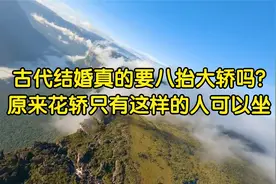 古代结婚真的要八抬大轿吗?原来花轿只有这样的人可以坐视频封面