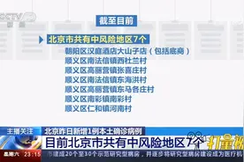 北京：新增顺义区仁和镇河南村为中风险地区|24小时视频封面