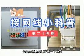 网线面板和水晶头接线教程，原理加实操，简单清晰视频封面