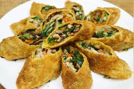 豆腐皮最好吃的新做法，五彩豆皮卷，酥脆鲜香，餐馆的点菜率很高视频封面