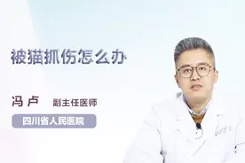 医生解答：被猫抓伤怎么办视频封面