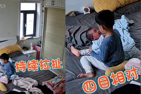 5岁哥哥带未满月弟弟，弟弟憋得满脸通红，妈妈调监控后背发凉视频封面