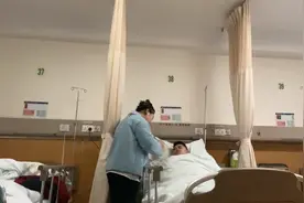 老公手术后住院，媳妇细心照顾陪伴，患难见真情视频封面