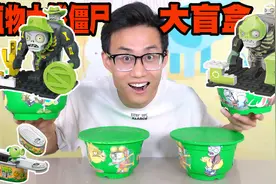 开箱植物大战僵尸盲盒，10元一个，居然开出隐藏款海盗僵尸王视频封面