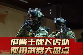 港警王牌飞虎队，经典武器大盘点，这才是真正的精锐视频封面
