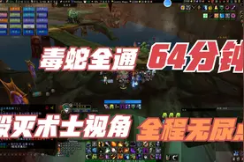【红杉树】魔兽世界怀旧服P2国服T5毒蛇神殿64分钟速通术士视角视频封面