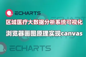 区域医疗大数据分析系统视频教程，浏览器画图原理实现canvas方式视频封面