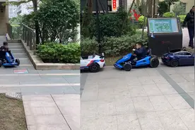 5岁小男孩超帅漂移侧方停车，无师自通梦想成为赛车手视频封面