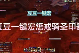 TBC惩戒骑圣印舞一键宏视频封面