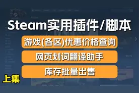 steam实用脚本功能介绍！查看地区价格，避免买到吃亏！【上集】视频封面