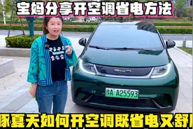 比亚迪海豚怎么夏天开空调既省电又舒服，宝妈分享操作设置心得视频封面