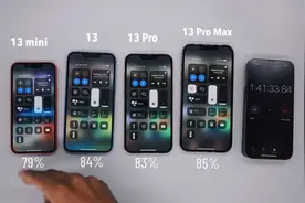 iPhone 13 全系列 电池续航测试视频封面