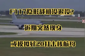 F117隐形战机没退役？近期突然现身，或模拟歼20打击核航母视频封面