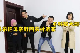 弟弟赶母亲回农村老家，没想被大哥撞见，大哥的做法感动无数人视频封面