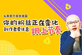 头条官方：用户偏好正在改变 2020年创作者要跟着这个节奏视频封面