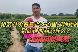 相亲对象看着老实心里却坏坏的，到底送的莉莉什么？让莉莉很害羞视频封面