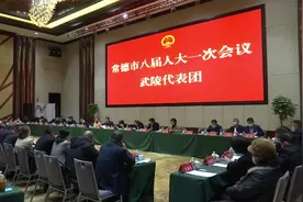 常德市第八届人民代表大会第一次会议 | 各代表团分团审议视频封面