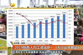 2019陕西省就业人员人均工资出炉，快来看看你拖后退没|都市快报视频封面