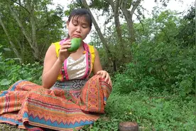 绿色芒果太酸无法入口？不存在，看我怎么吃！ 163视频封面