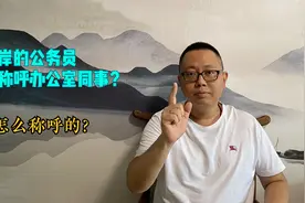 新上岸的公务员怎么称呼办公室同事？视频封面