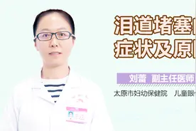 泪道堵塞的症状及原因视频封面