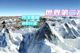 卫星地图带你了解乔戈里峰，世界第二高峰，知名度却比珠峰小很多视频封面
