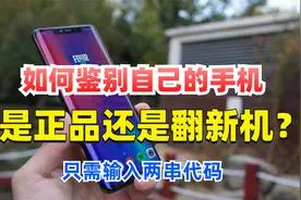 如何鉴别手机是全新正品还是翻新机？只需输入两串代码，立马知道