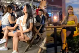 泰国曼谷夜市街景 这么多美女！视频封面