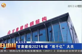 甘肃建投2021年破“双千亿”大关视频封面