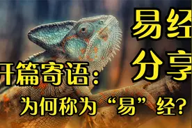 《易经》全系列解读（开篇寄语）：《易经》为什么叫“易”经？视频封面