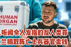乌政府与美西方资本集团交易，摘取阵亡重伤乌军士兵器官卖钱！视频封面