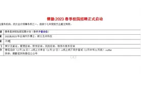 德勤2023春季校园招聘，专业不限，四大会计师事务所之一视频封面