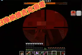 我的世界虚无世界91：召唤纳德吉克凋零，它被卡在红色地狱疣块里