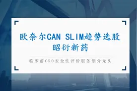 欧奈尔CAN SLIM趋势选股——昭衍新药视频封面