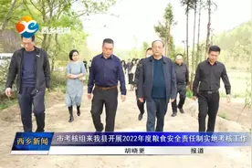 市考核组来县开展2022年度粮食安全责任制实地考核工作视频封面
