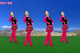 陕北民歌广场舞《为你跑成罗圈腿》歌曲幽默风趣，听听看看心情好视频封面