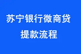苏宁银行微商贷如何提款讲解！企业经营贷税贷发票贷教学！视频封面