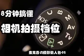 8分钟搞懂相机拍摄档位ASPM