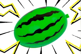夏天到了画一只西瓜给它涂色吧！幼儿简笔画教程视频封面