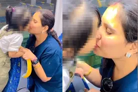 母亲因吻女儿“嘴唇动了”遭批 外国网友吵翻：我女儿30岁仍吻我视频封面