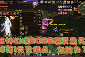 天龙八部端游:三神幻境BOSS摄灵蛊花掉落1元充值点，太给力了视频封面
