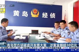 青岛警方侦破虚开发票大案，涉案金额超30亿元！视频封面