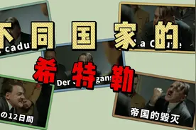 不同国家的希特勒，元首你为啥这么愤怒 5国版本！视频封面
