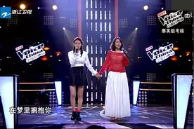 好声音：张碧晨魏雪漫一首《一路上有你》感动全场，绝配！视频封面