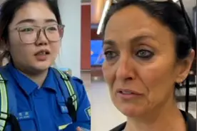 土耳其女子含泪致谢中国救援队：我很感激，希望你们都安全视频封面