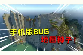 我的世界：BUG村庄是如何生成的？盘点5个手机版MC神奇种子！视频封面
