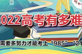 高考有多难？985/211高校的录取比例是多少？打算高考移民吗？视频封面
