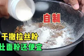 超廉价的干撒拉丝粉，饵料配方极简单，自制比面粉还便宜！视频封面