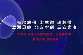 客观点评：韦尔股份 士兰微 瑞芯微 上海贝岭 北方华创 三安光电视频封面