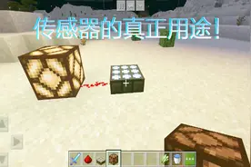 我的世界：阳光传感器的真正用途，你知道吗？